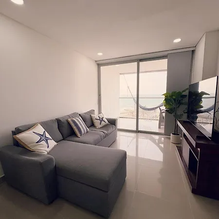 Apartamento Despierta Frente Al Mar Con Playa Y Piscina En