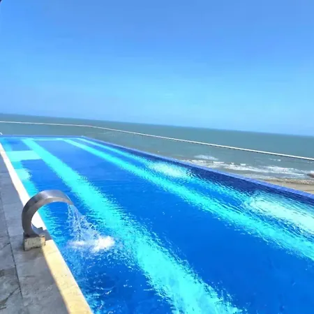 Despierta Frente Al Mar Con Playa Y Piscina En * Cartagena